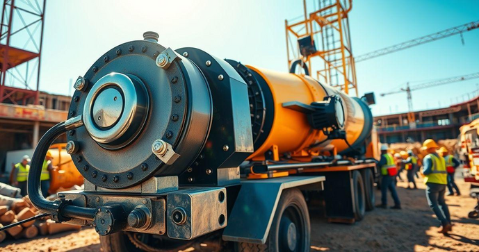 Bomba Pneumática para Concreto: Vantagens e Uso