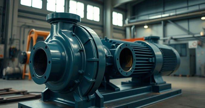 Bomba centrífuga horizontal é a solução ideal para eficiência e desempenho em sistemas de bombeamento
